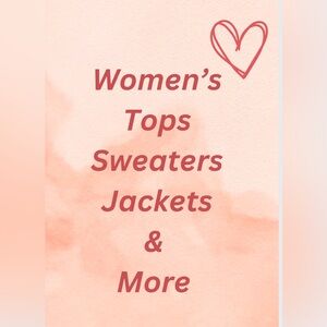 TOPS•SWEATERS•JACKETS•‎